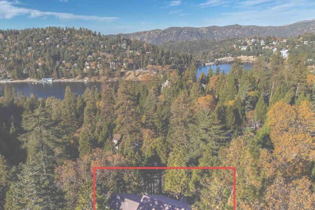 Lakeview 3-Story Winter Home Crestline Exterior foto